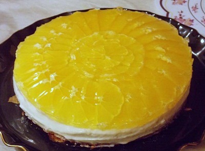 Торт апельсиновый